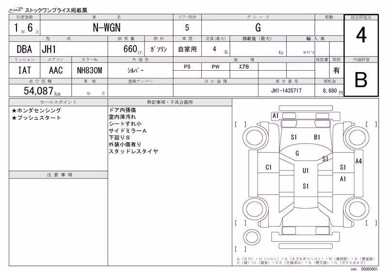 HONDA N-WGN
