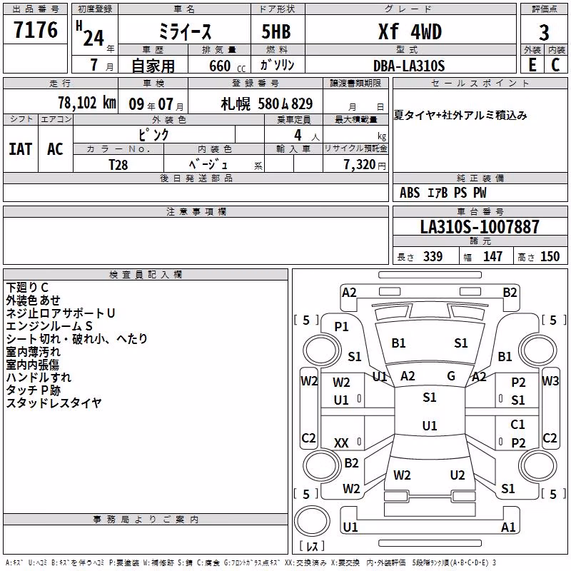 DAIHATSU MIRA E:S