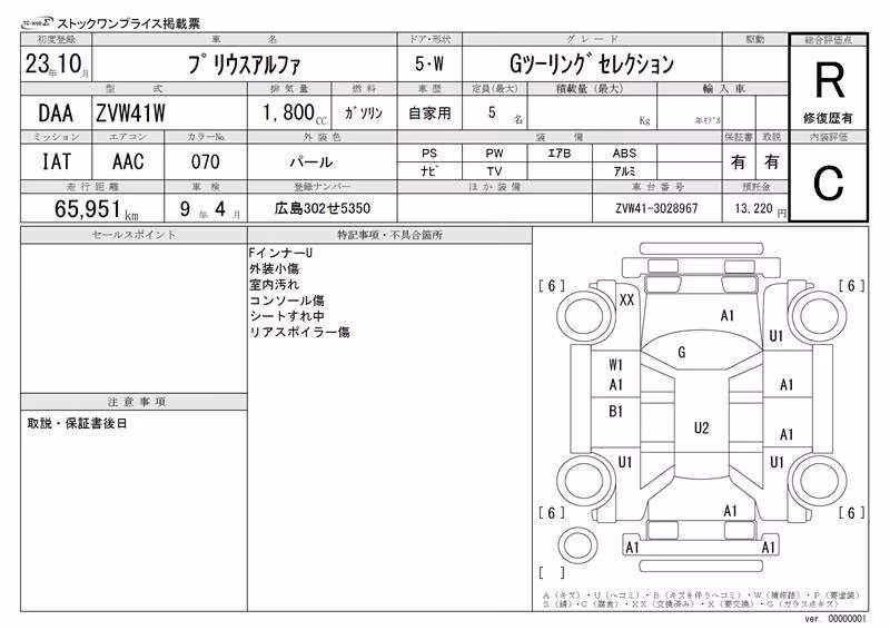 TOYOTA PRIUS ALPHA