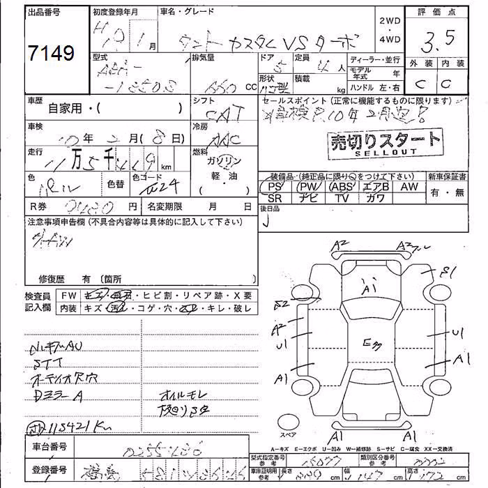 DAIHATSU TANTO