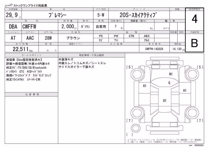 MAZDA PREMACY
