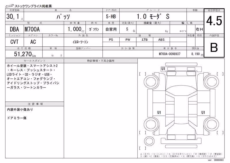 TOYOTA PASSO
