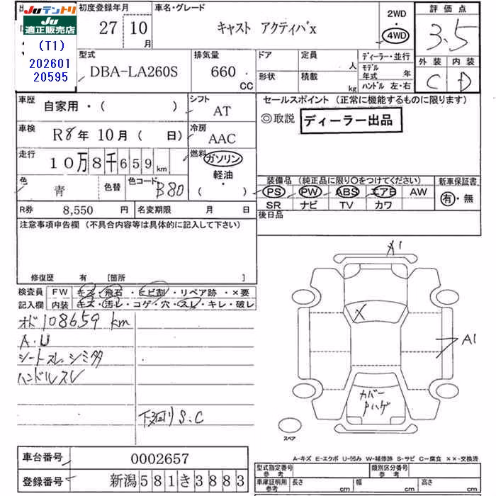 DAIHATSU CAST