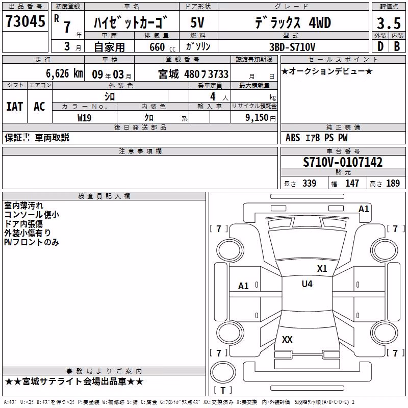 DAIHATSU ATRAI