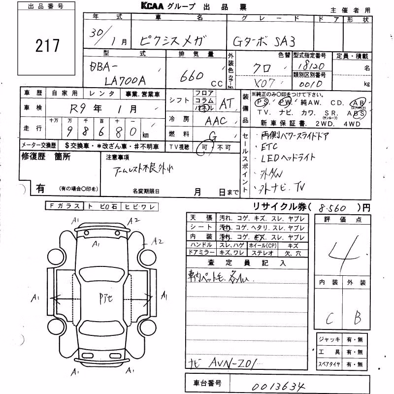 TOYOTA PIXIS MEGA