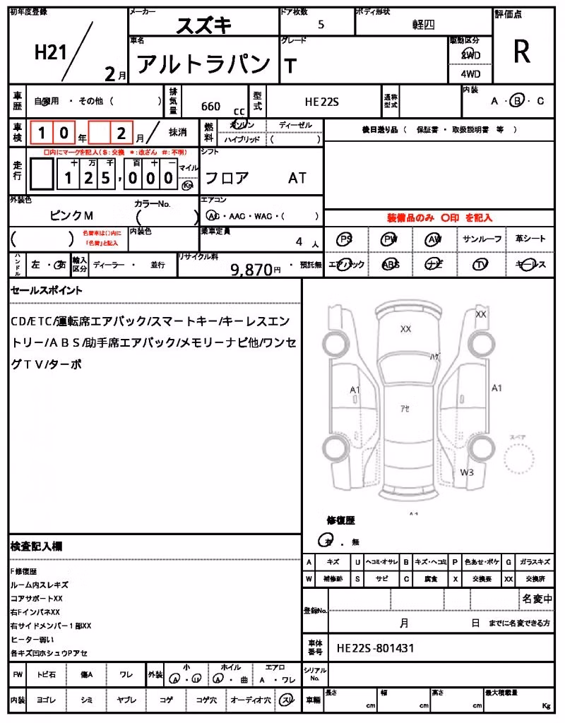 SUZUKI ALTO LAPIN