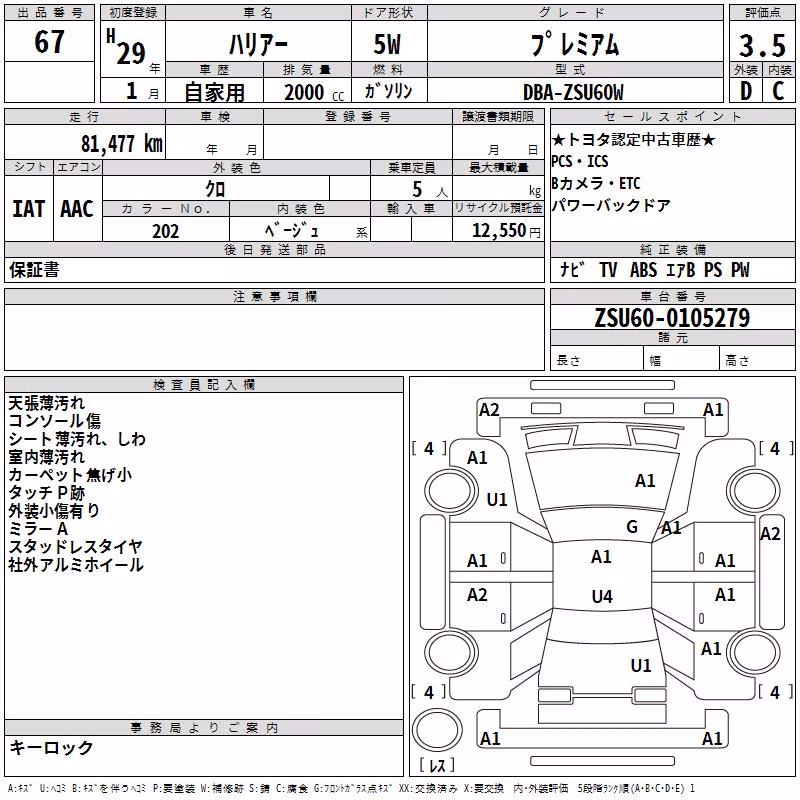 TOYOTA HARRIER