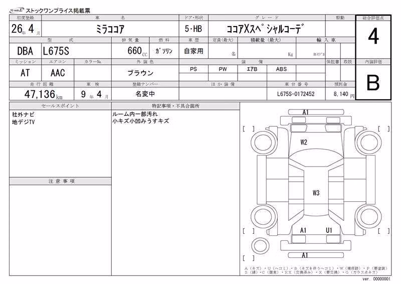 DAIHATSU MIRA COCOA