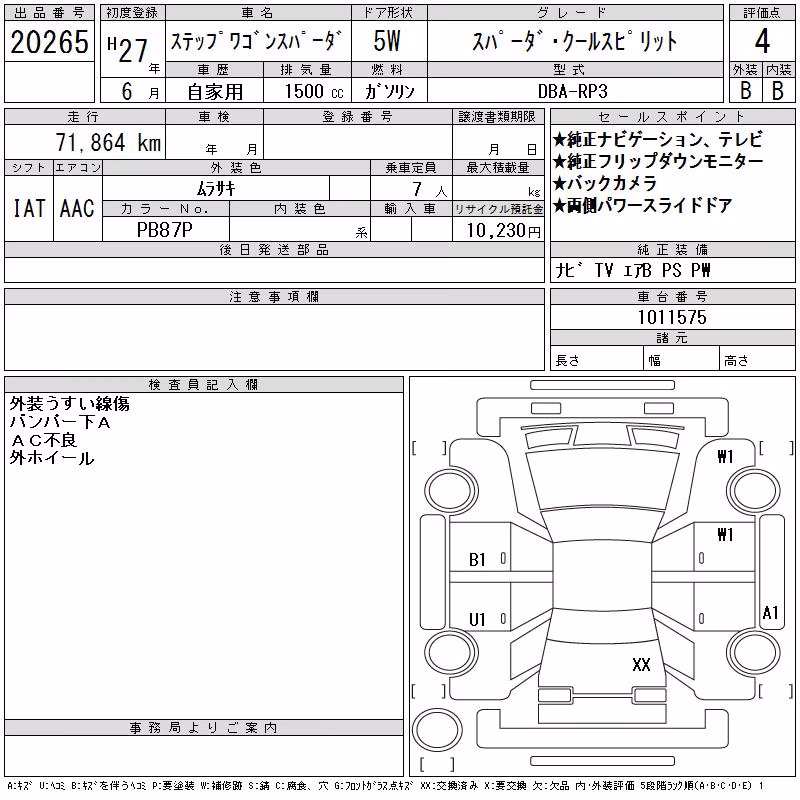 HONDA STEPWGN