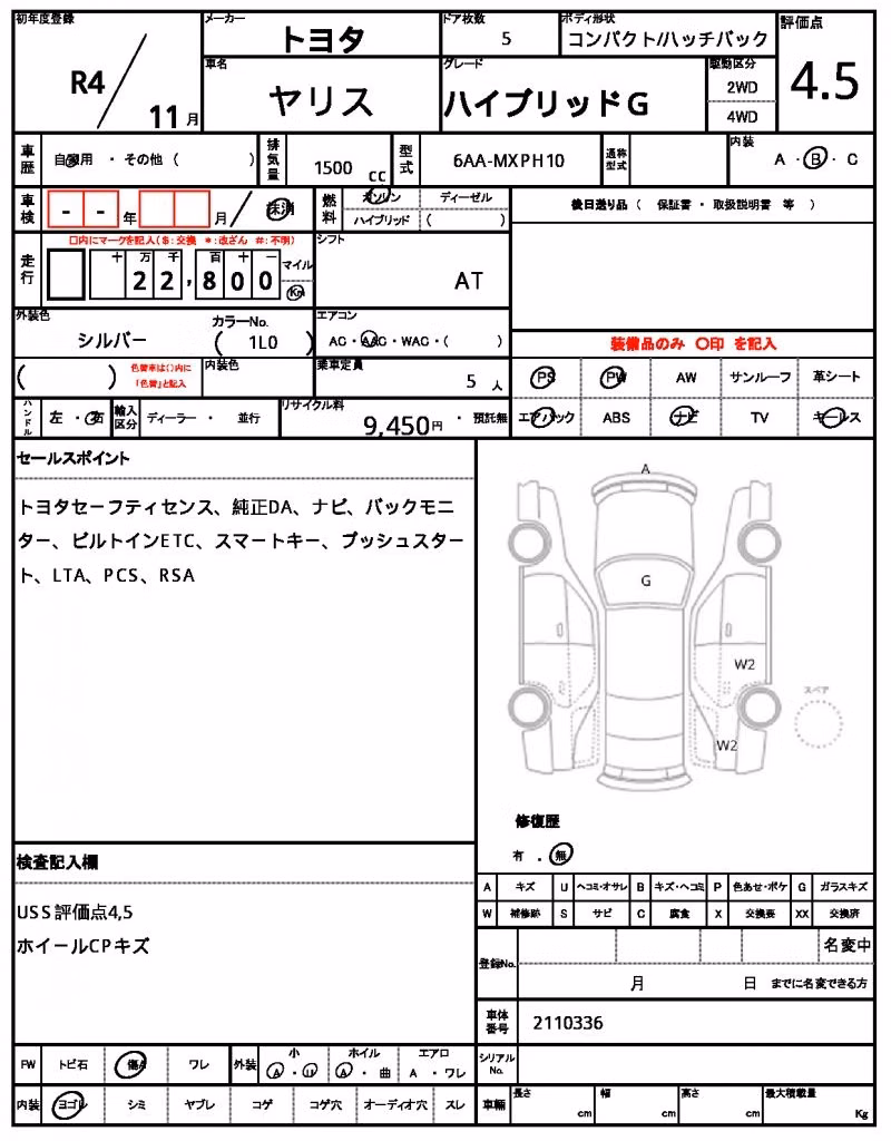 TOYOTA YARIS