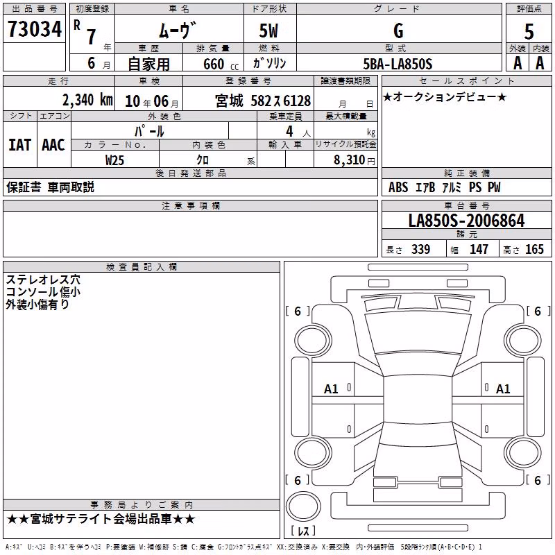 DAIHATSU MOVE