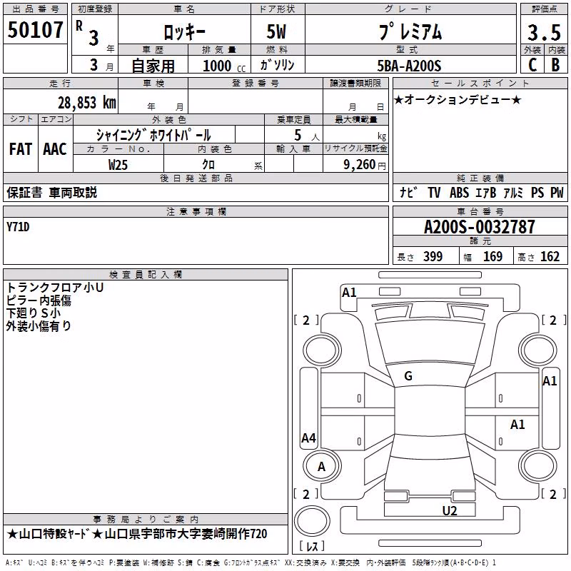 DAIHATSU ROCKY