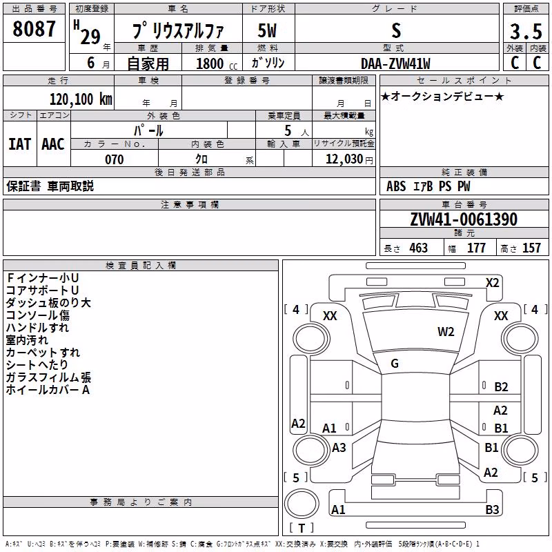 TOYOTA PRIUS ALPHA
