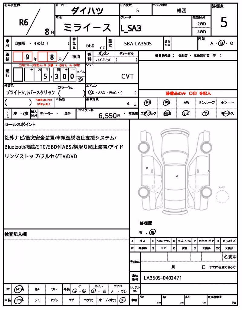 DAIHATSU MIRA E:S