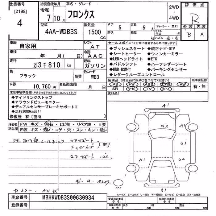 SUZUKI FRONX
