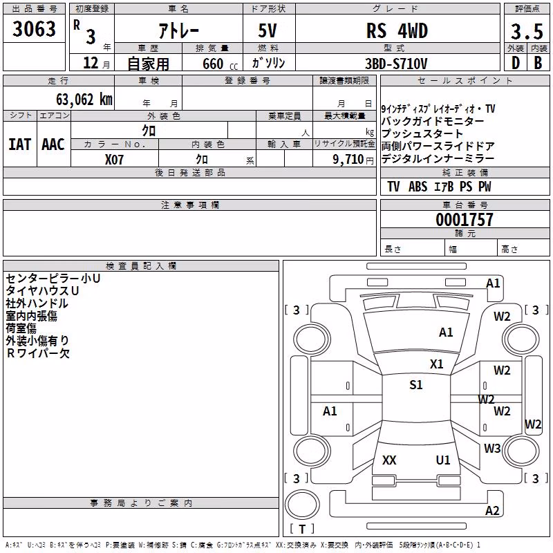 DAIHATSU ATRAI