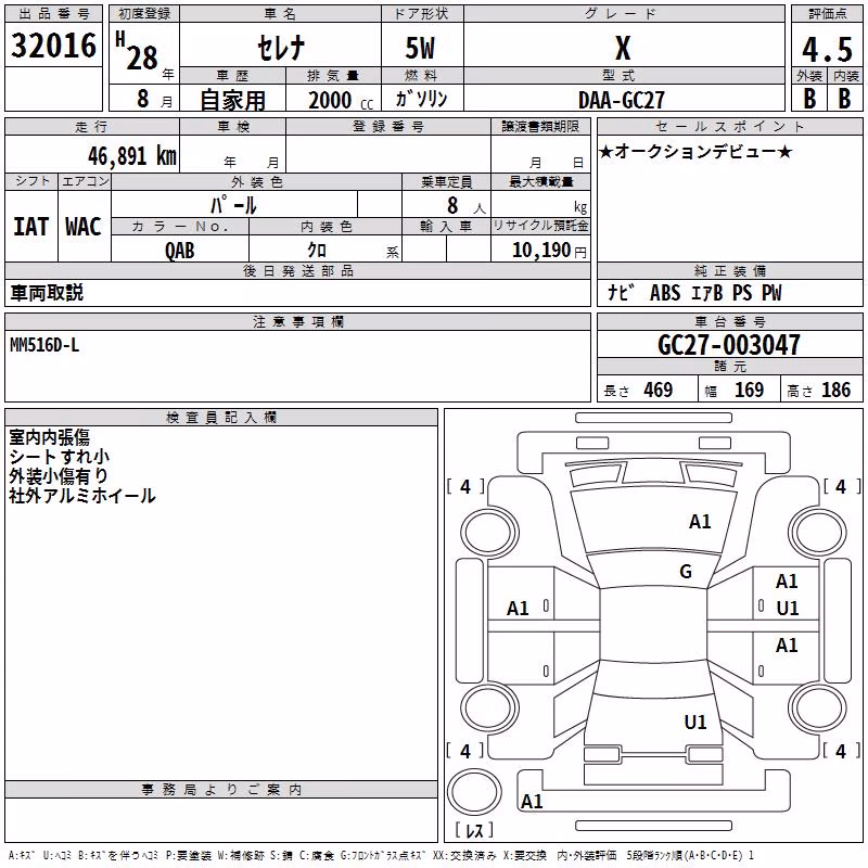 NISSAN SERENA
