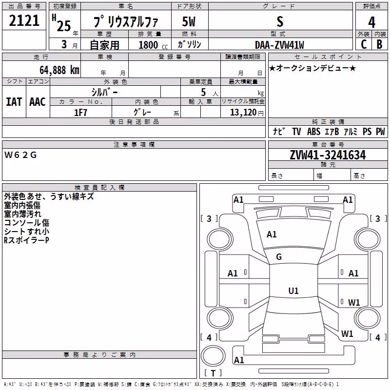 TOYOTA PRIUS ALPHA