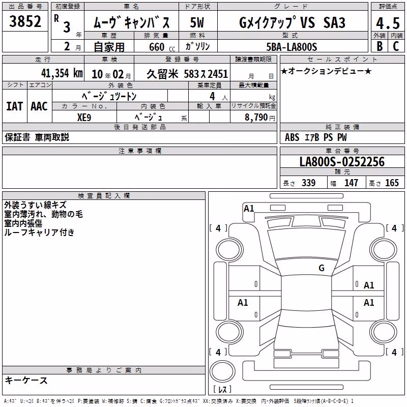 DAIHATSU MOVE CANBUS