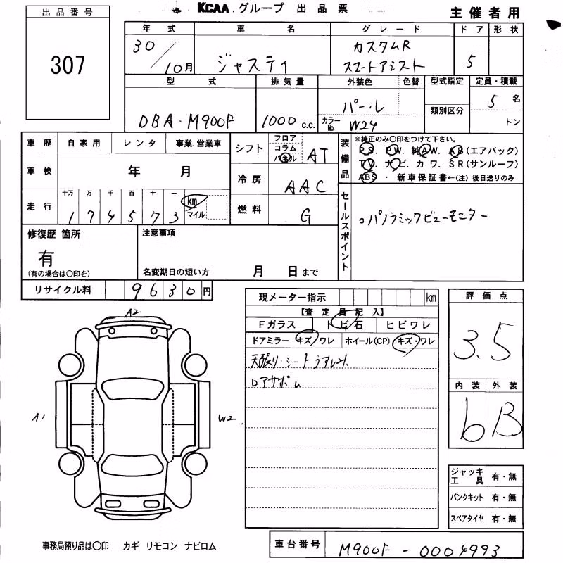 SUBARU JUSTY