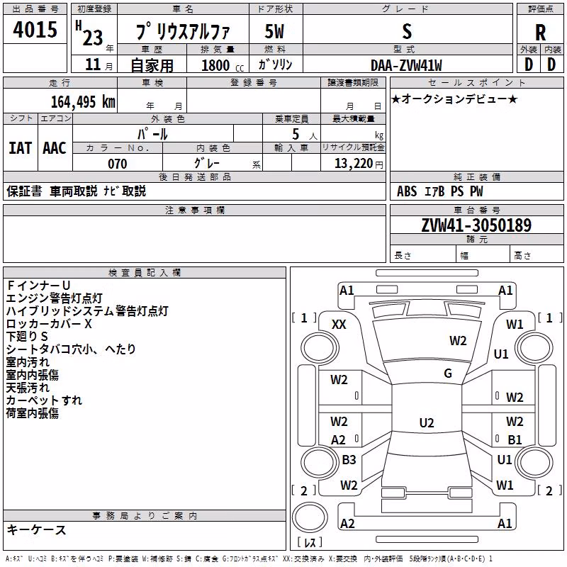 TOYOTA PRIUS ALPHA