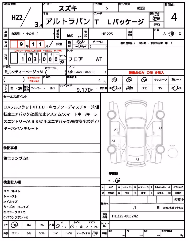 SUZUKI ALTO LAPIN