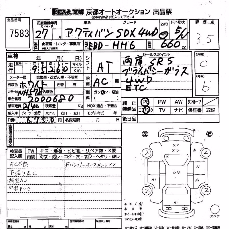HONDA ACTY