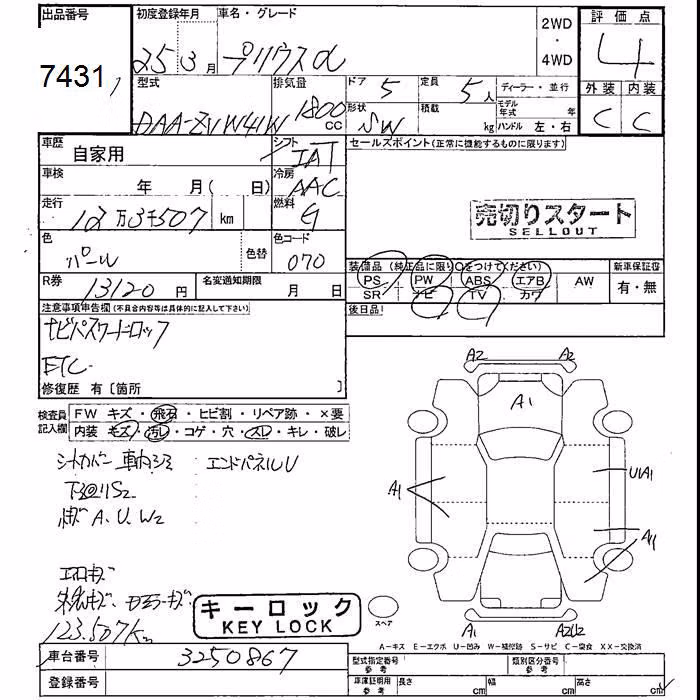 TOYOTA PRIUS ALPHA