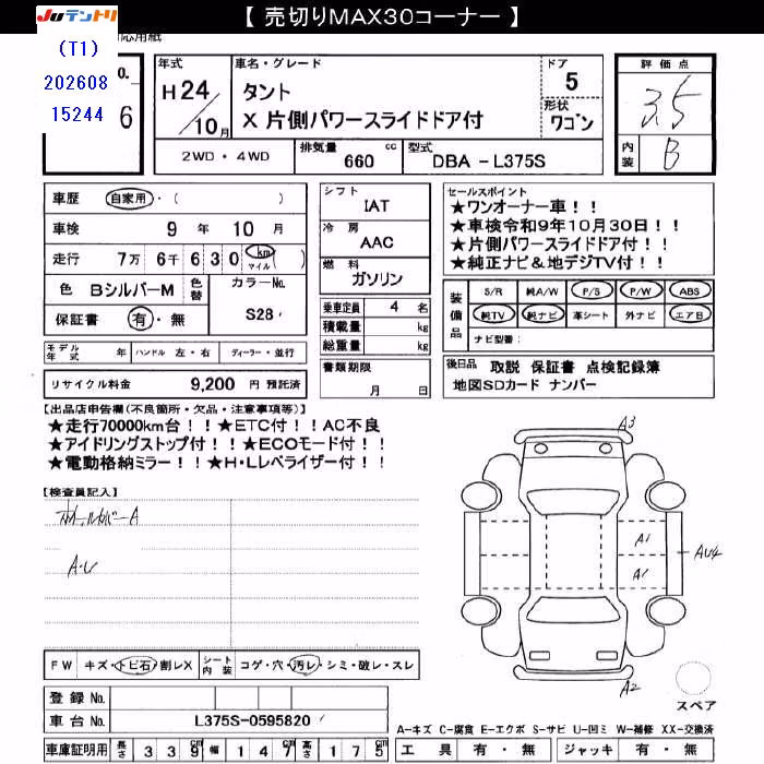 DAIHATSU TANTO