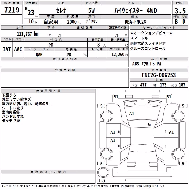 NISSAN SERENA