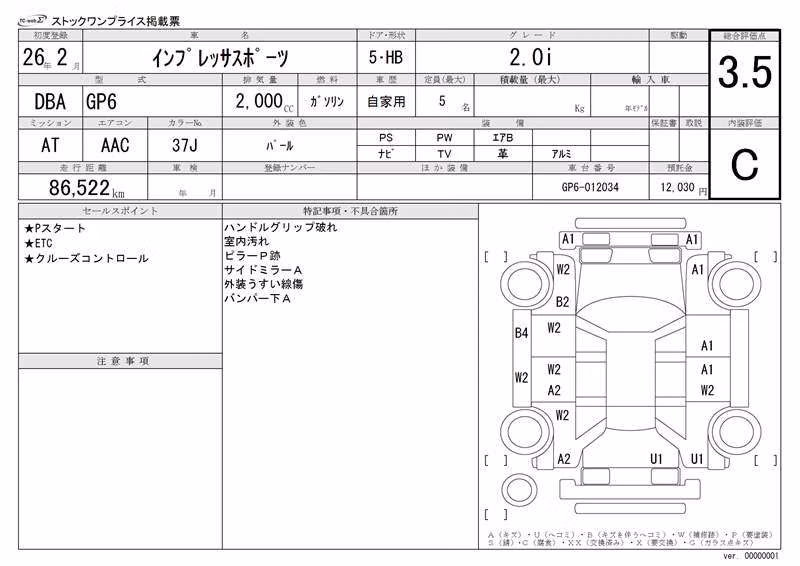 SUBARU IMPREZA