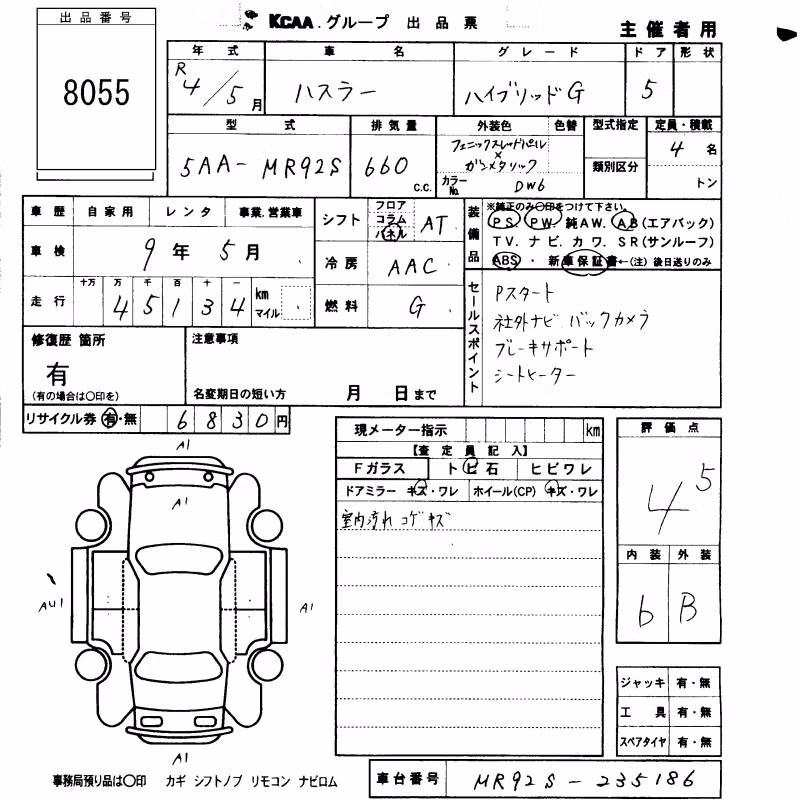 SUZUKI HUSTLER