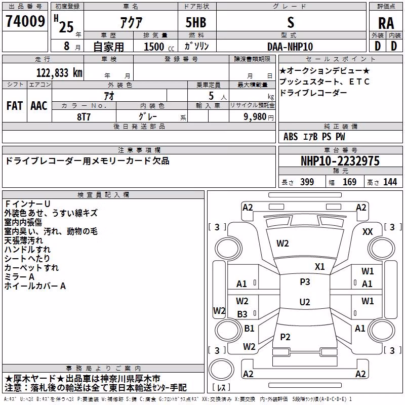 TOYOTA AQUA