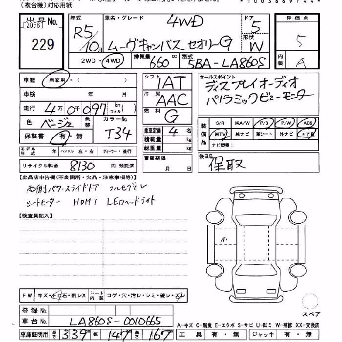 DAIHATSU MOVE CANBUS