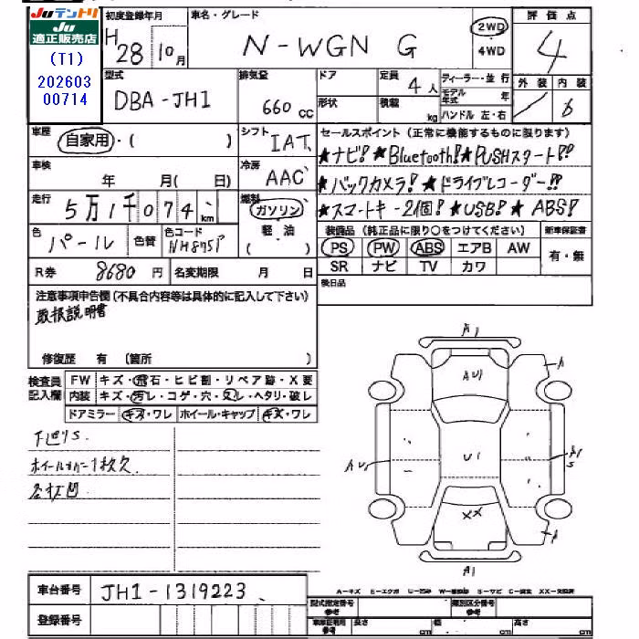 HONDA N-WGN
