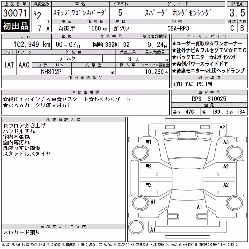 HONDA STEPWGN