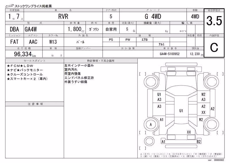 MITSUBISHI RVR
