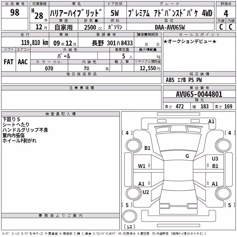 TOYOTA HARRIER