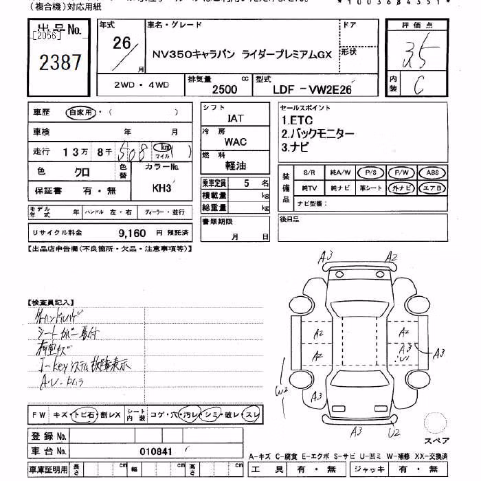 NISSAN NV350 CARAVAN