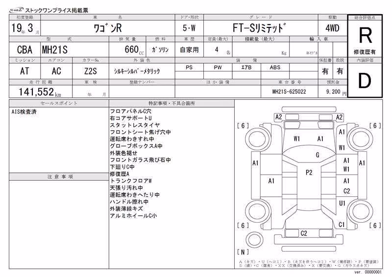 SUZUKI WAGON R