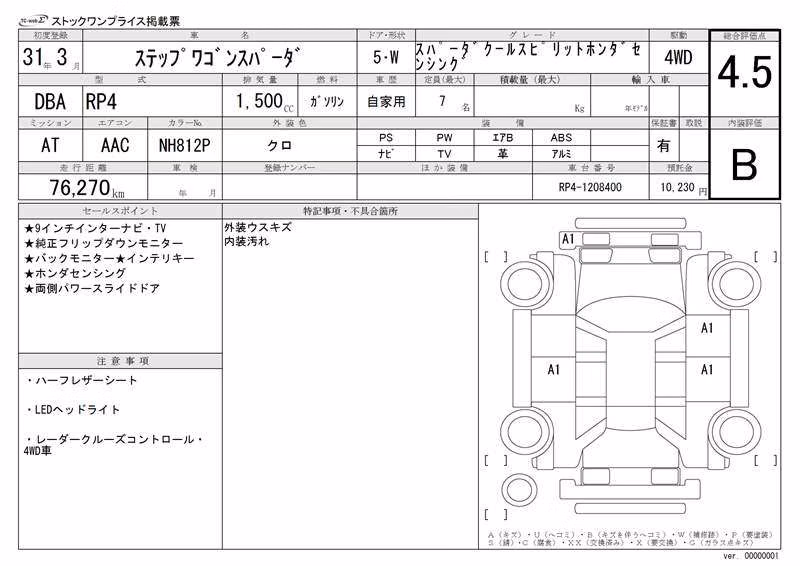 HONDA STEPWGN