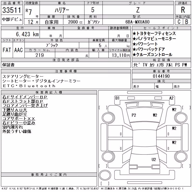 TOYOTA HARRIER