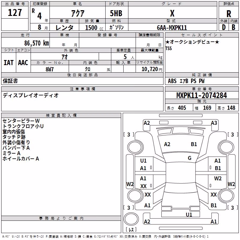 TOYOTA AQUA
