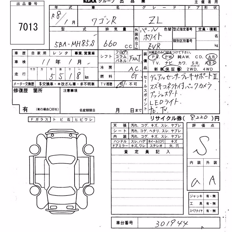 SUZUKI WAGON R