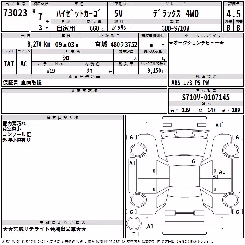 DAIHATSU ATRAI