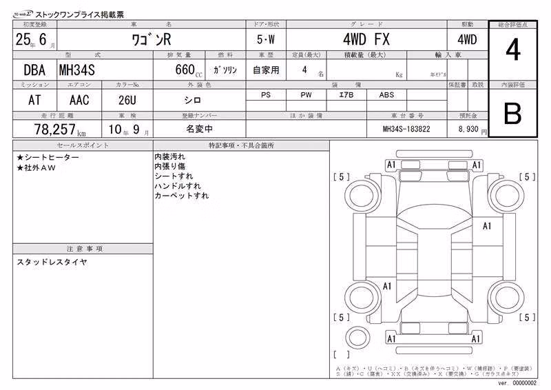 SUZUKI WAGON R