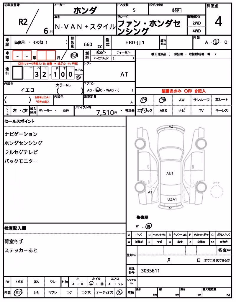 HONDA N-VAN