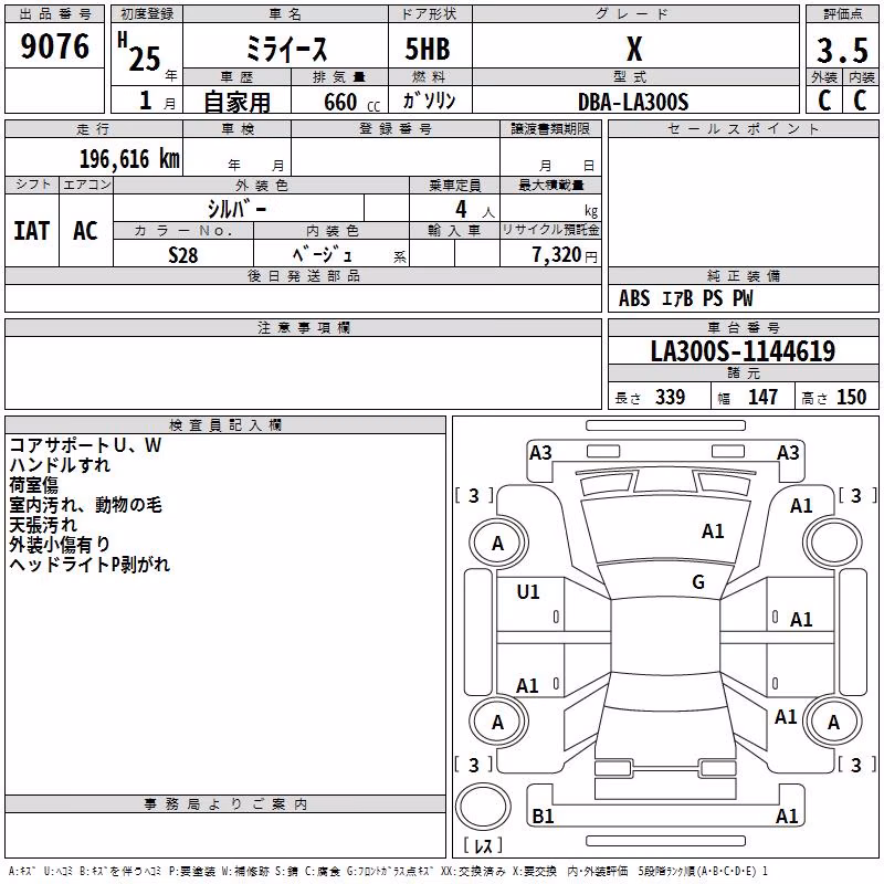 DAIHATSU MIRA E:S