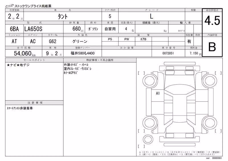 DAIHATSU TANTO