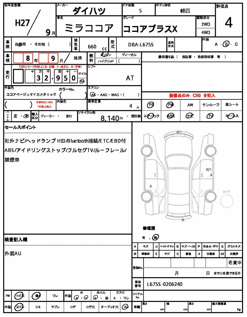 DAIHATSU MIRA COCOA